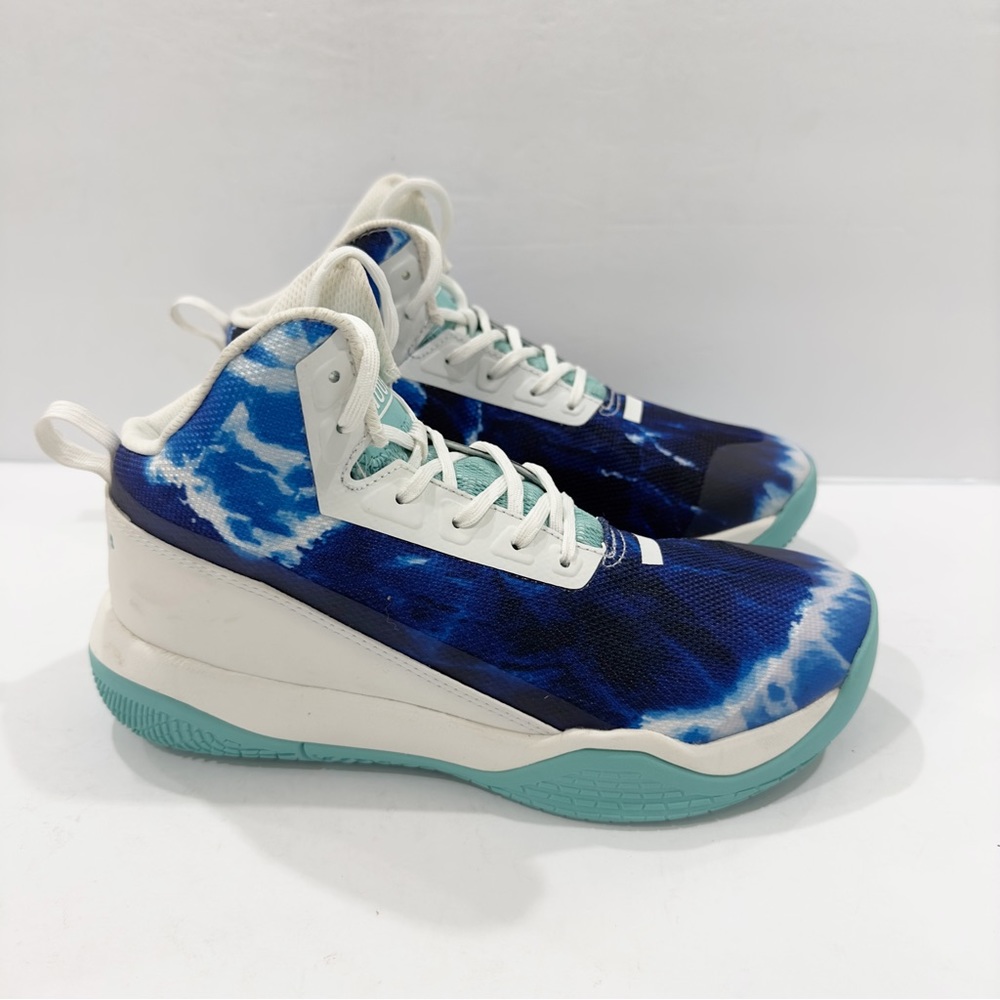 Moda Blue and White Women's Sneakers - Picture 2 of 7